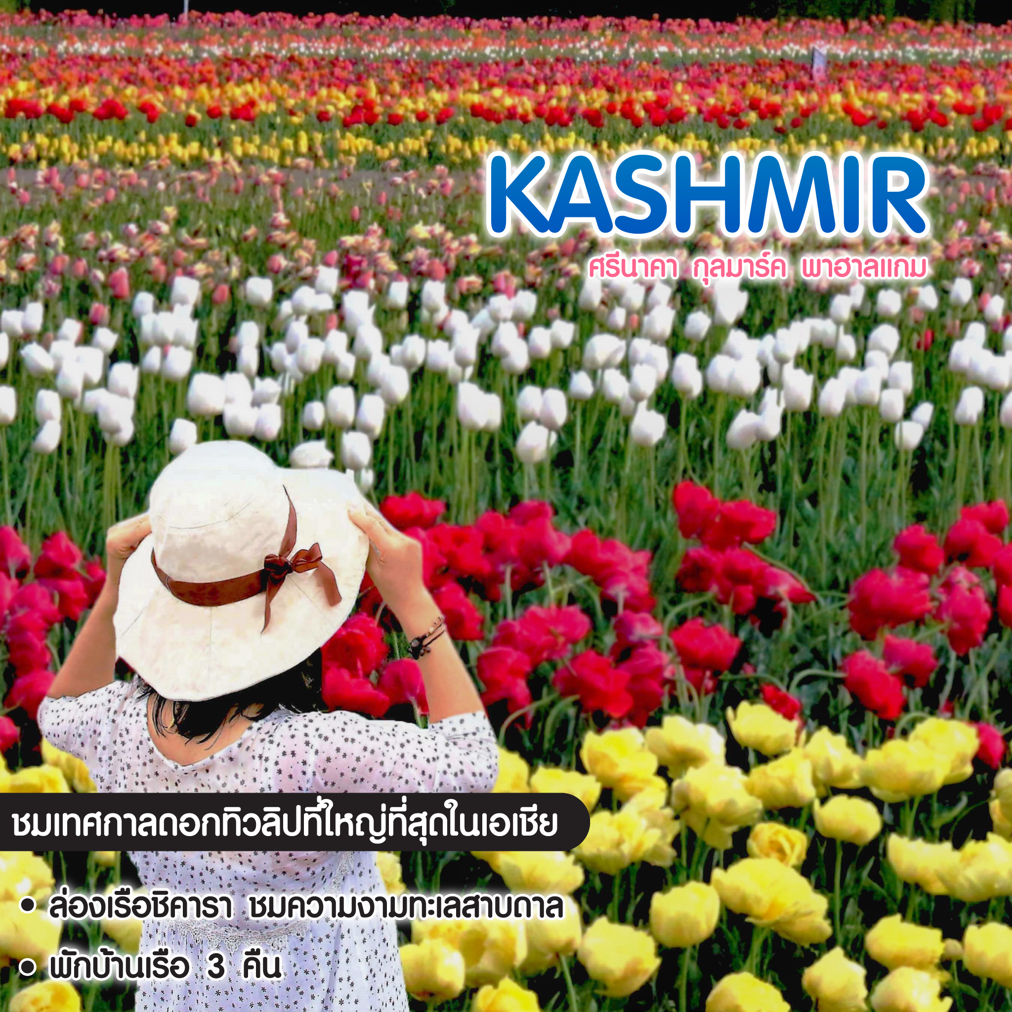 ทัวร์แคชเมียร์ ศรีนาคา กุลมาร์ค พาฮาลแกม