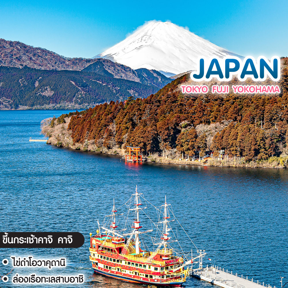 ทัวร์ญี่ปุ่น Tokyo Fuji Yokohama 