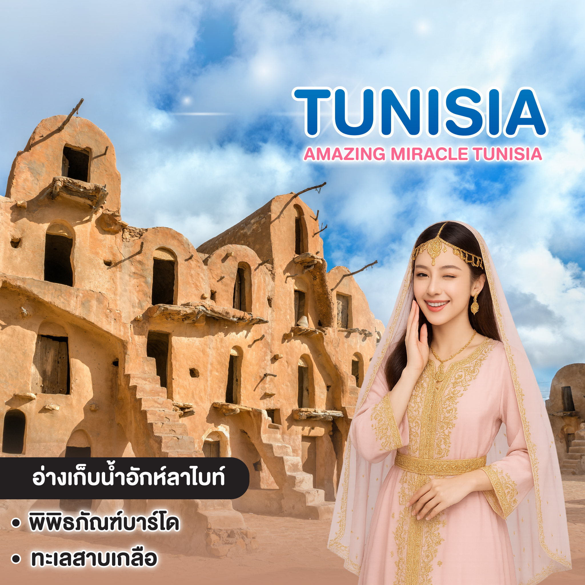 ทัวร์ตูนิเซีย AMAZING MIRACLE TUNISIA