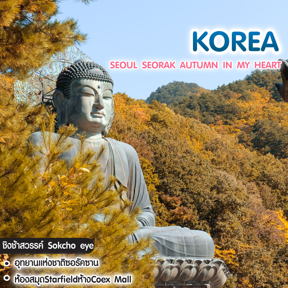 ทัวร์เกาหลี Seoul Seorak Autumn in My Heart
