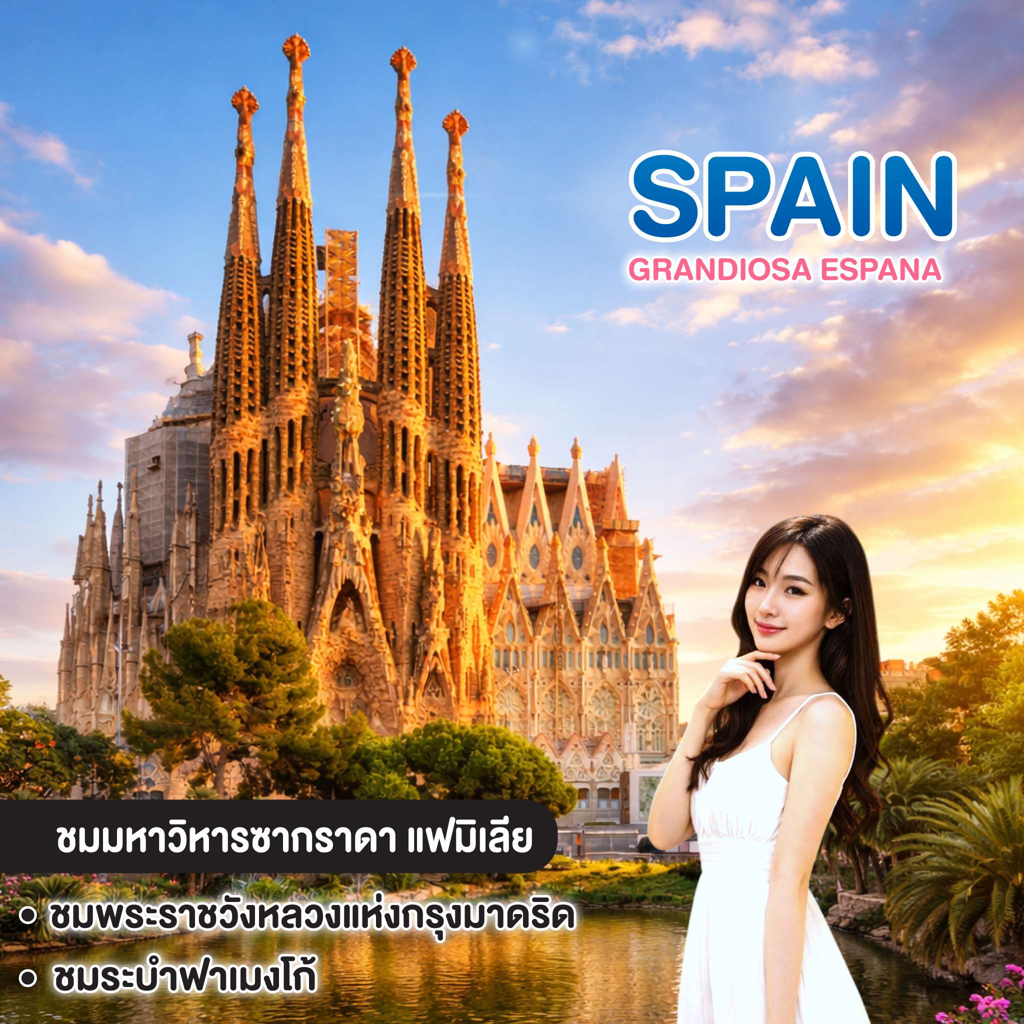 ทัวร์สเปน Grandiosa Espana 
