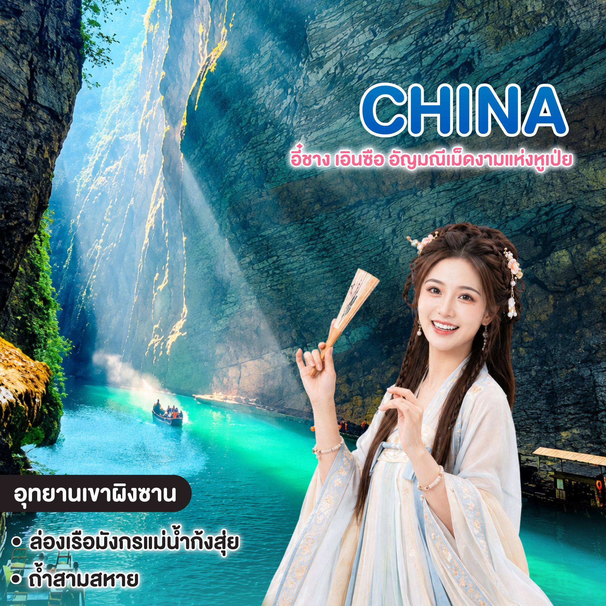 ทัวร์จีน อี๋ชาง เอินซือ อัญมณีเม็ดงามแห่งหูเป่ย